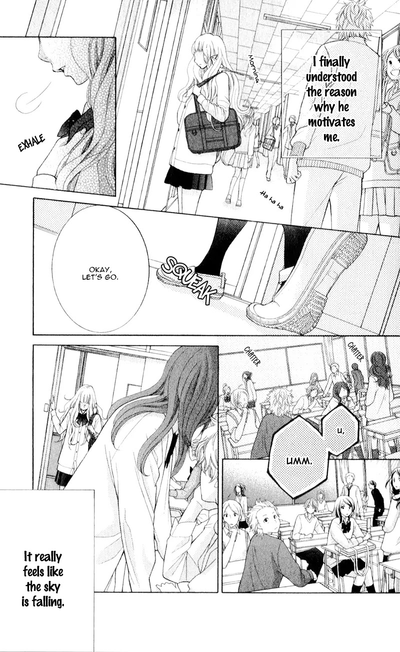 Kyou no Kira-kun Chapter 6 page 40 - Chapter 6: PAGE 6 - The Sky Is Falling