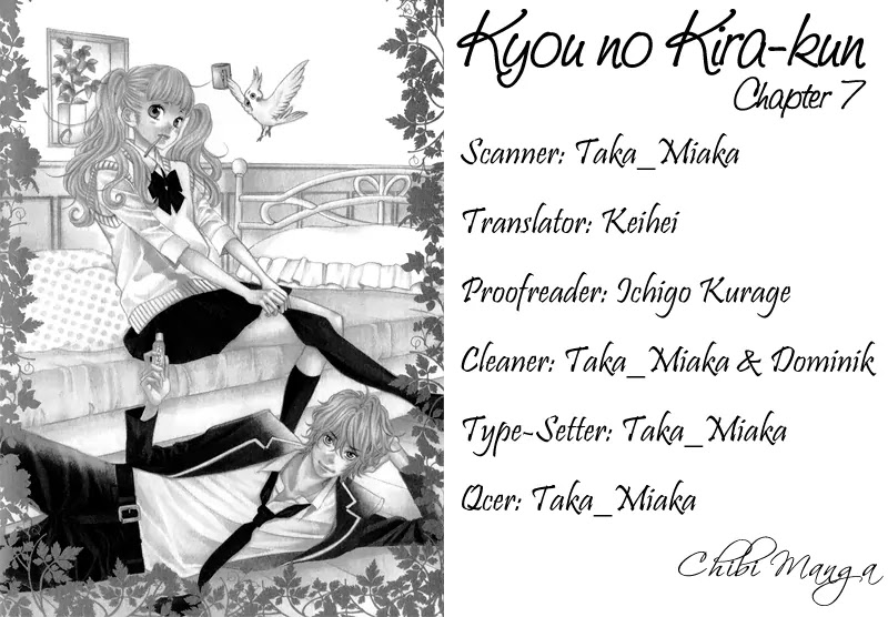 Kyou no Kira-kun Chapter 7 page 1 - Chapter 7: PAGE 7 - Happiness