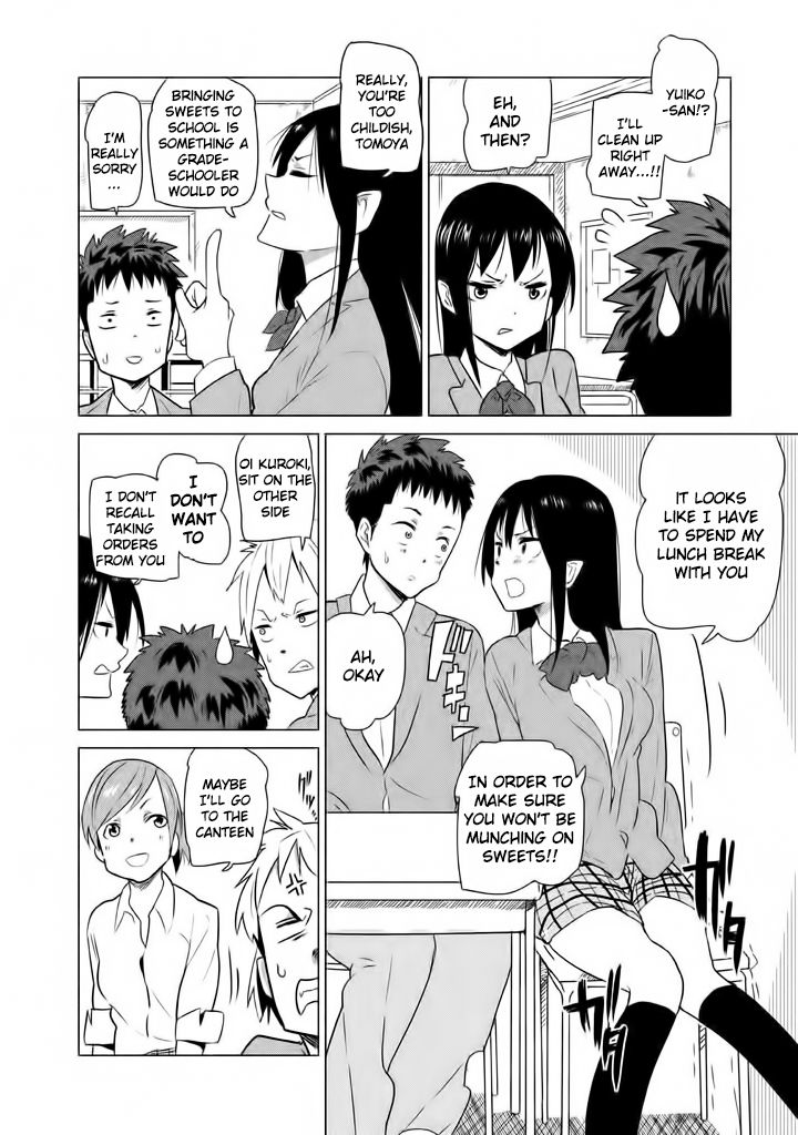 Kyou no Yuiko-san Chapter 1 page 8 - Chapter 1 : Separate the Pet Bottles!!