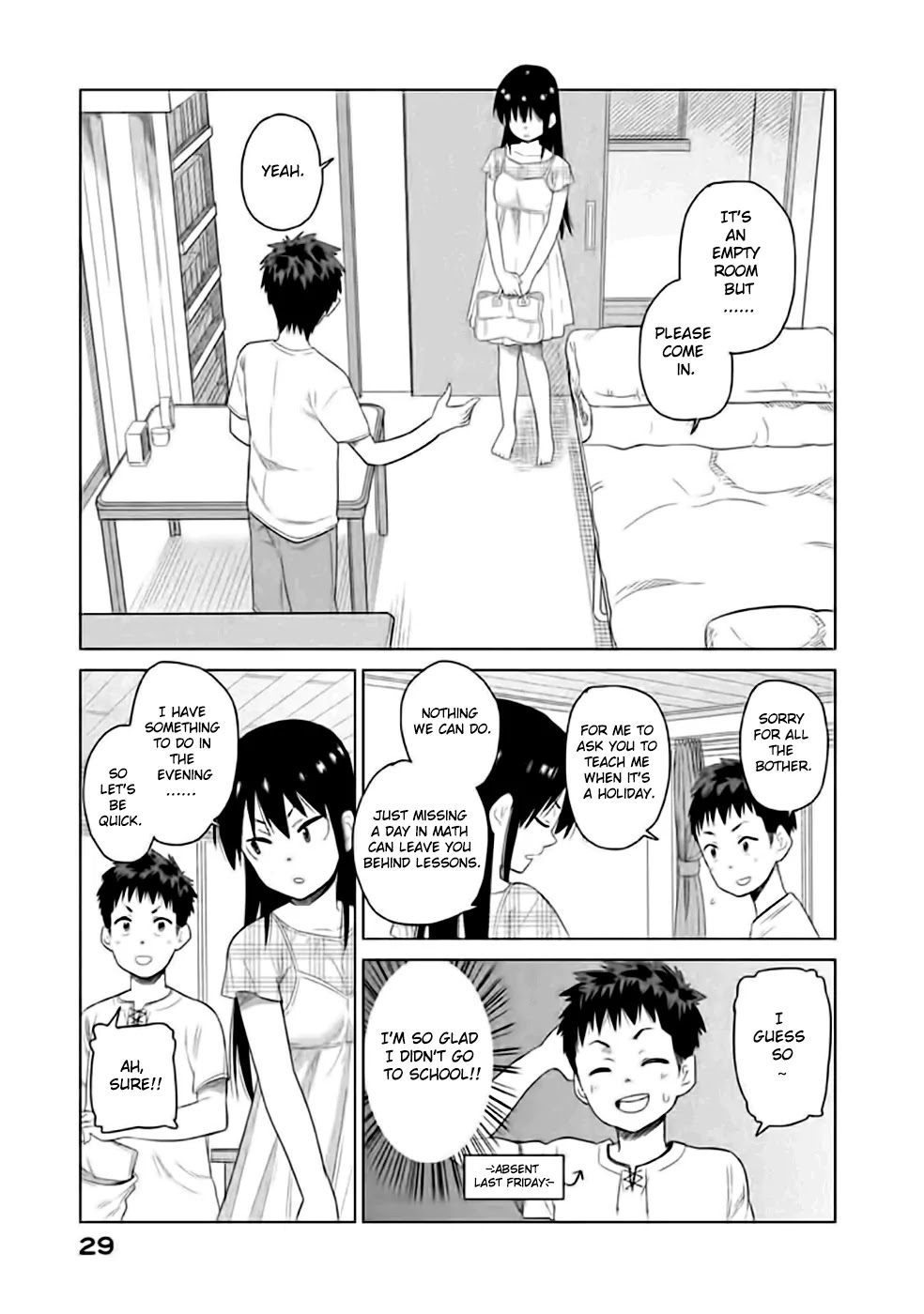 Kyou no Yuiko-san Chapter 12 page 4 - Chapter 12 : Fi...Finally, to Tomoya's House!