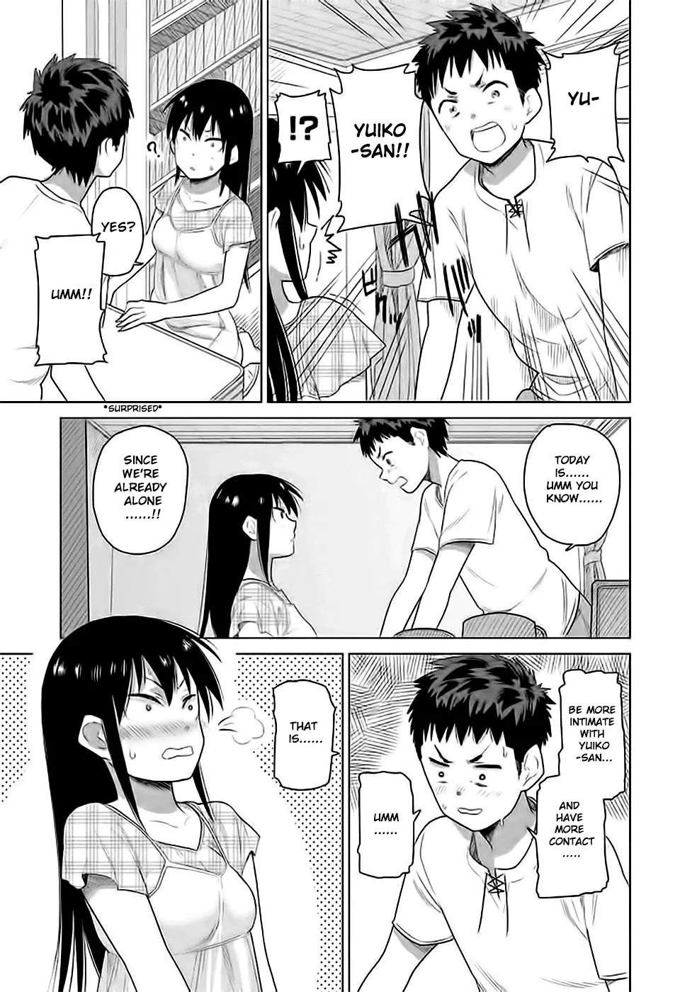 Kyou no Yuiko-san Chapter 12 page 6 - Chapter 12 : Fi...Finally, to Tomoya's House!