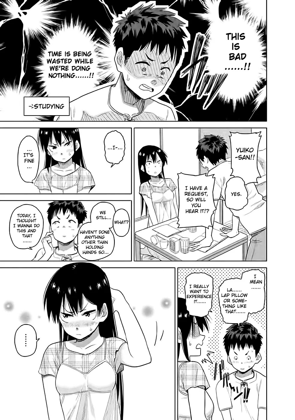 Kyou no Yuiko-san Chapter 12 page 8 - Chapter 12 : Fi...Finally, to Tomoya's House!