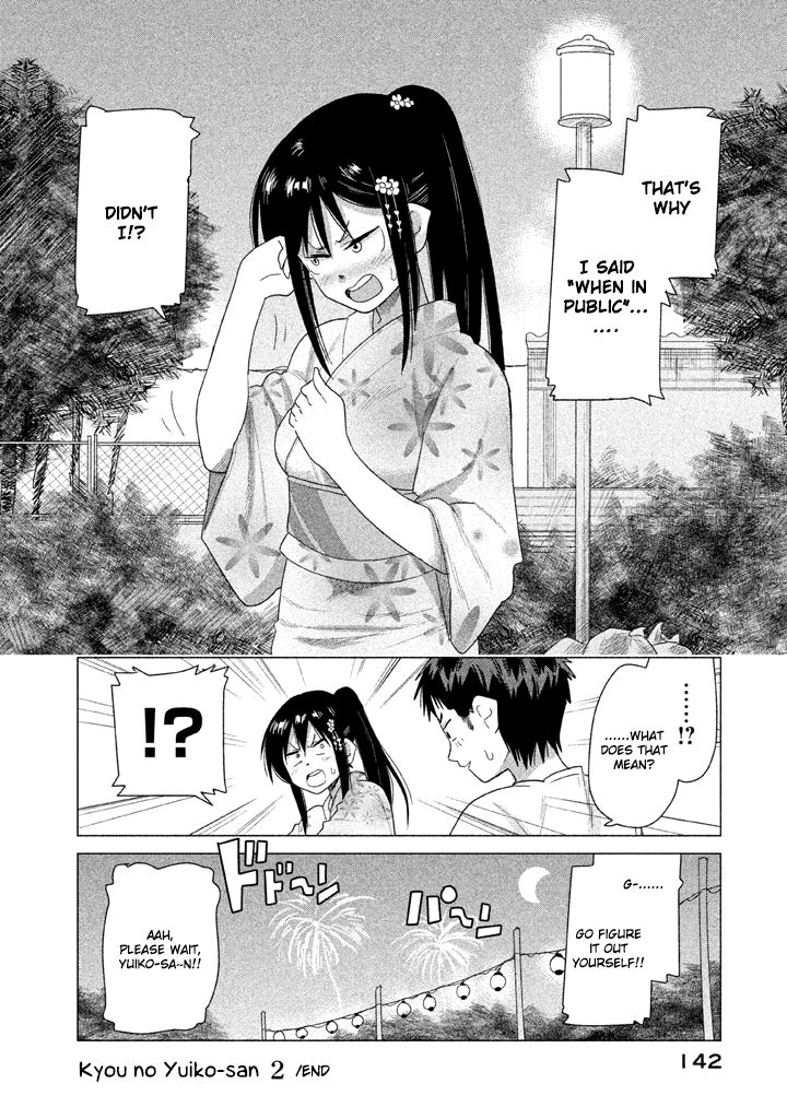 Kyou no Yuiko-san Chapter 19 page 19 - Chapter 19 : It's been a while since I went to a summer festival...