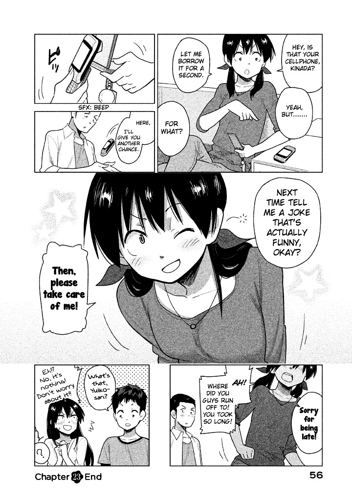 Kyou no Yuiko-san Chapter 23 page 13 - Chapter 23 : Integrity is important for things like this!