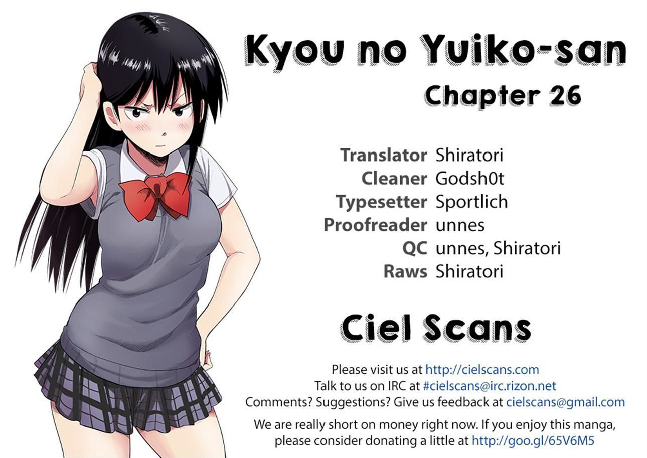 Kyou no Yuiko-san Chapter 26 page 16 - Chapter 26 : Leave me alone already!