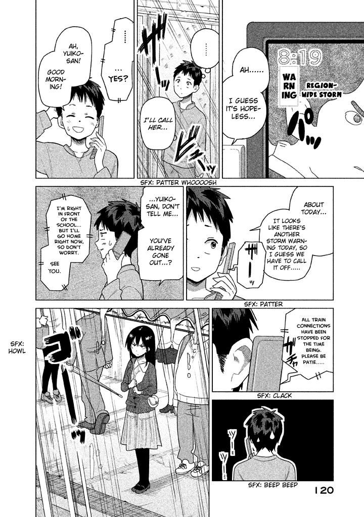 Kyou no Yuiko-san Chapter 28 page 6 - Chapter 28 : It's raining!!