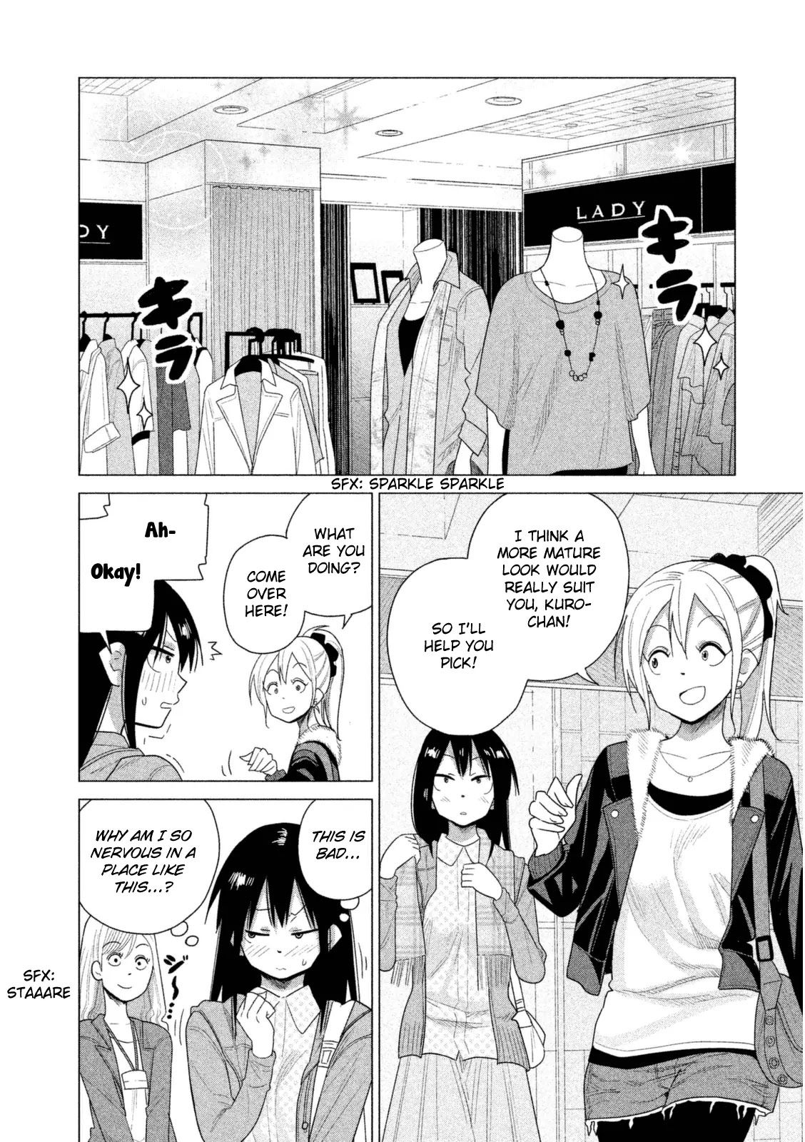 Kyou no Yuiko-san Chapter 30 page 11 - Chapter 30 : It's a girl thing!