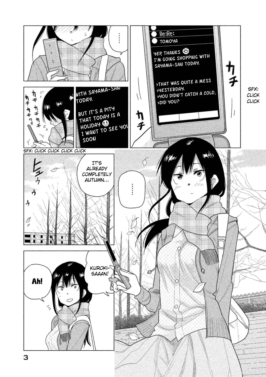 Kyou no Yuiko-san Chapter 30 page 6 - Chapter 30 : It's a girl thing!