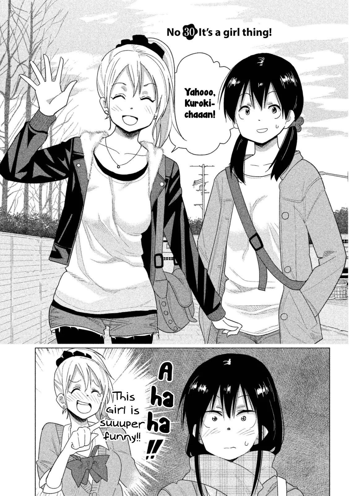 Kyou no Yuiko-san Chapter 30 page 7 - Chapter 30 : It's a girl thing!