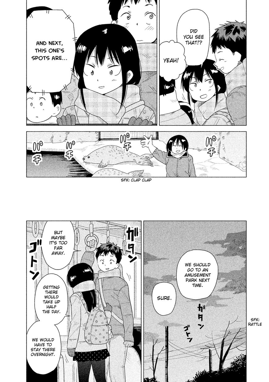 Kyou no Yuiko-san Chapter 39 page 14 - Chapter 39 : We're going to the aquarium!!