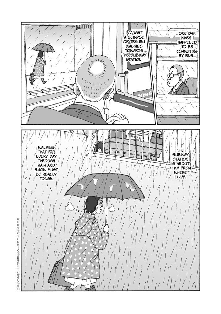 Kyou o Aruku Chapter 4 page 4 - Chapter 4