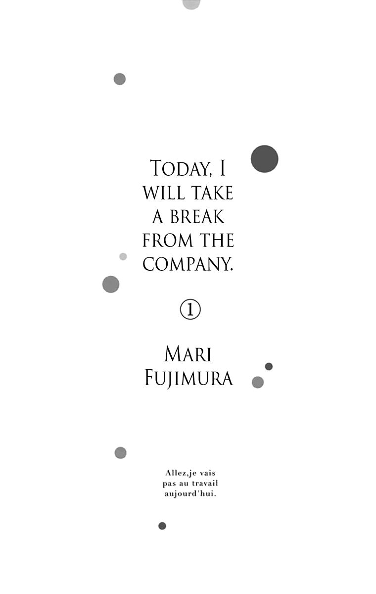 Kyou wa Kaisha Yasumimasu. Chapter 1 page 4 - Chapter 1