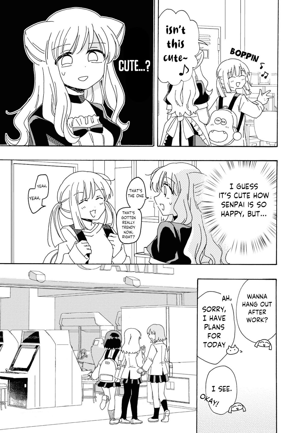 Kyou wa Mada Futsuu ni Narenai Chapter 10 page 3 - Chapter 10