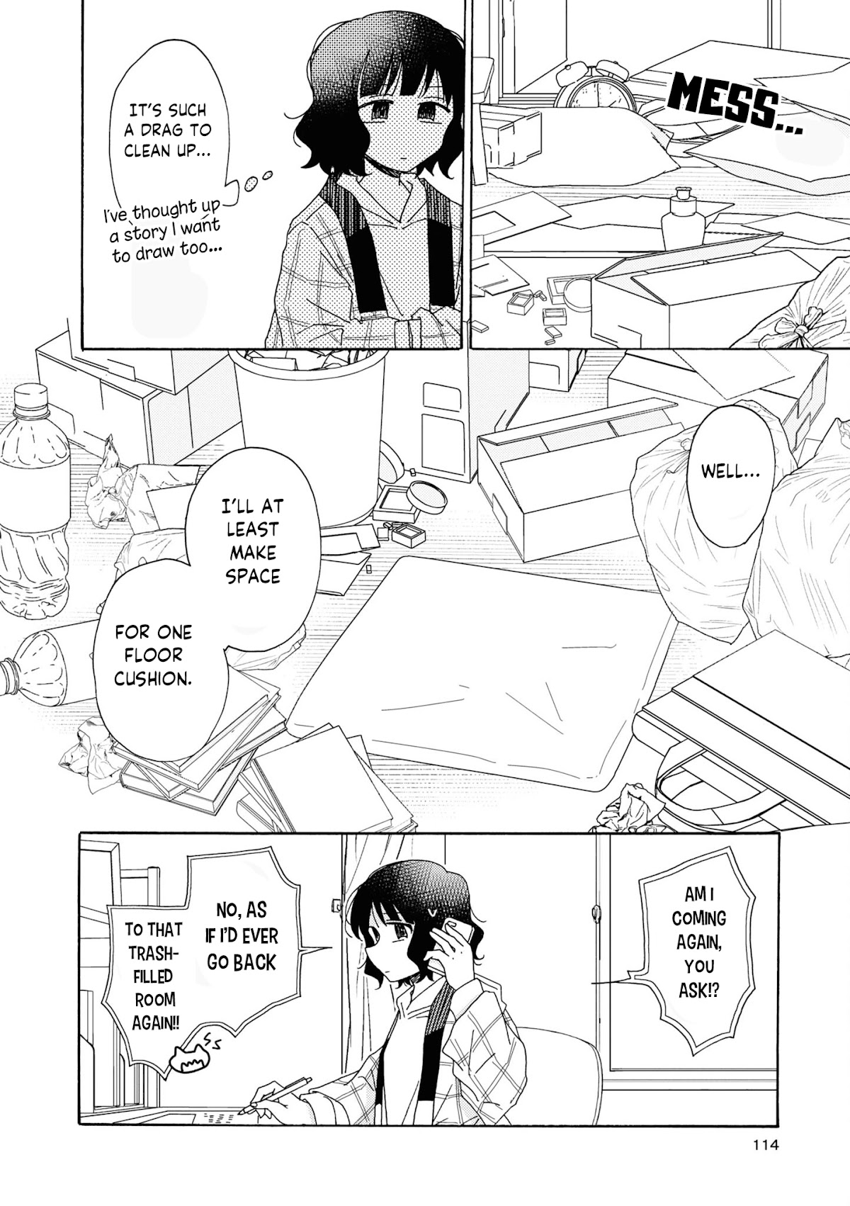 Kyou wa Mada Futsuu ni Narenai Chapter 11 page 12 - Chapter 11