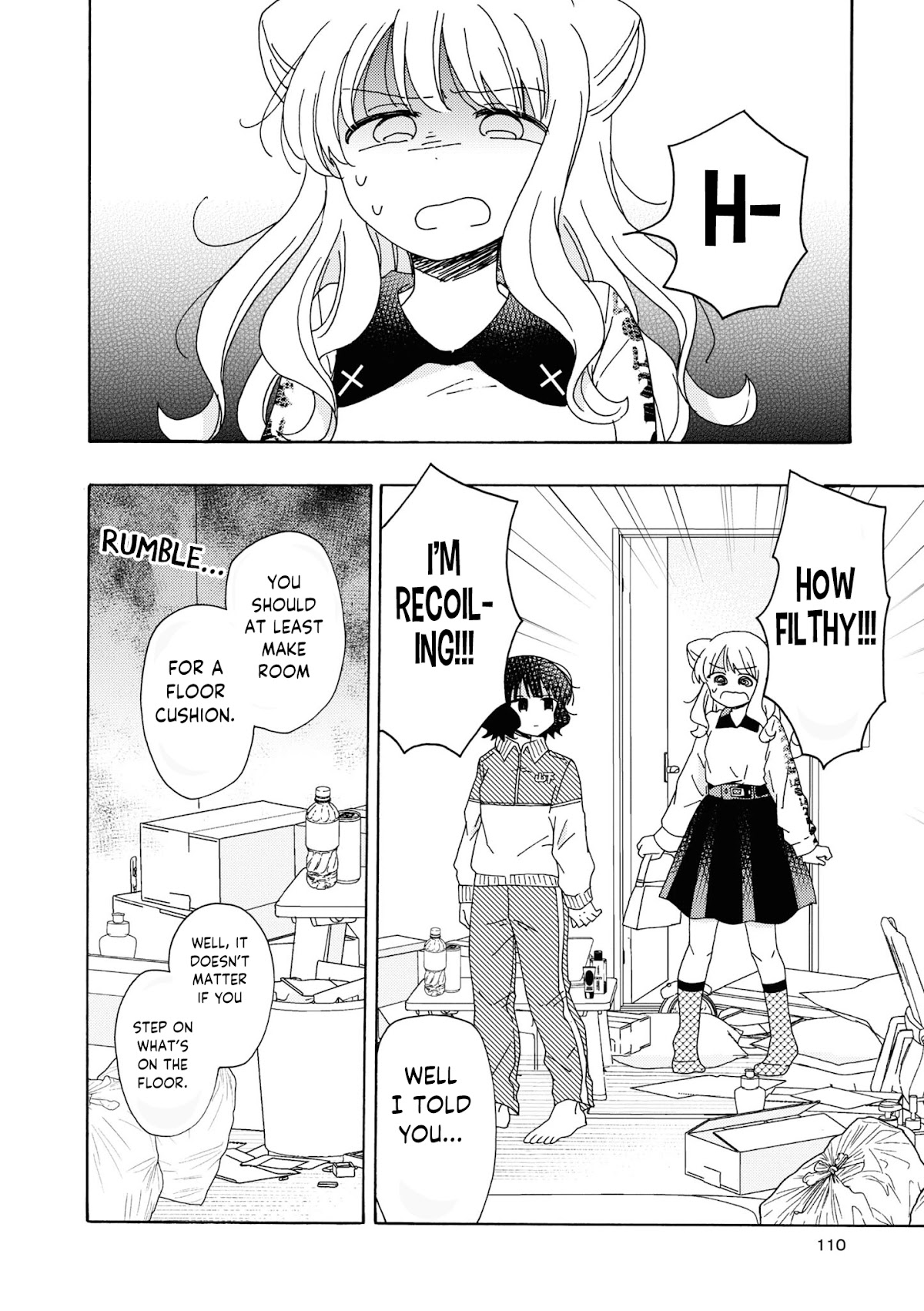 Kyou wa Mada Futsuu ni Narenai Chapter 11 page 8 - Chapter 11