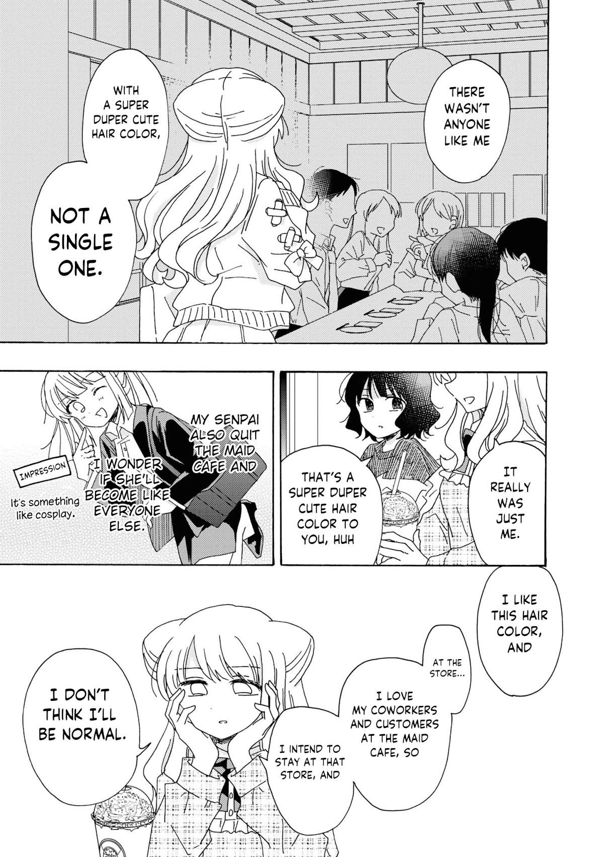 Kyou wa Mada Futsuu ni Narenai Chapter 12 page 5 - Chapter 12
