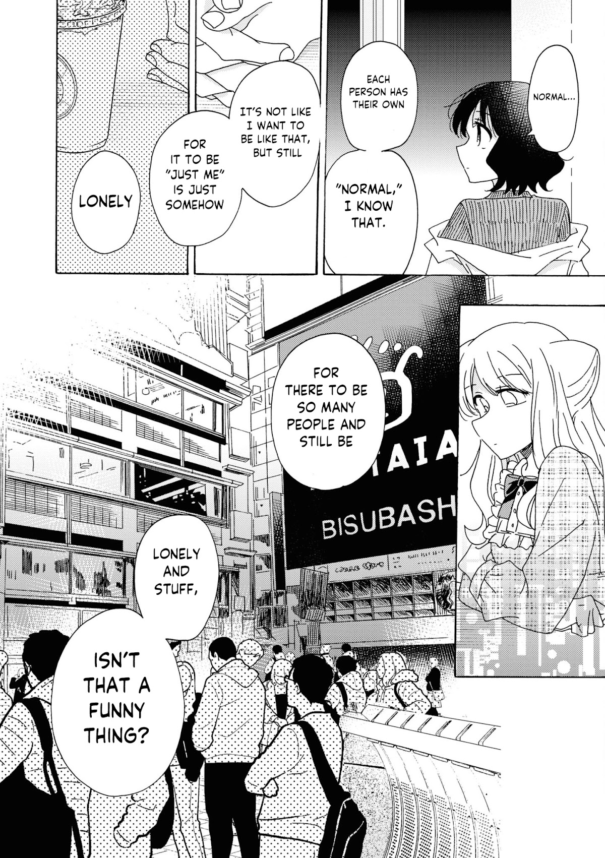 Kyou wa Mada Futsuu ni Narenai Chapter 12 page 6 - Chapter 12