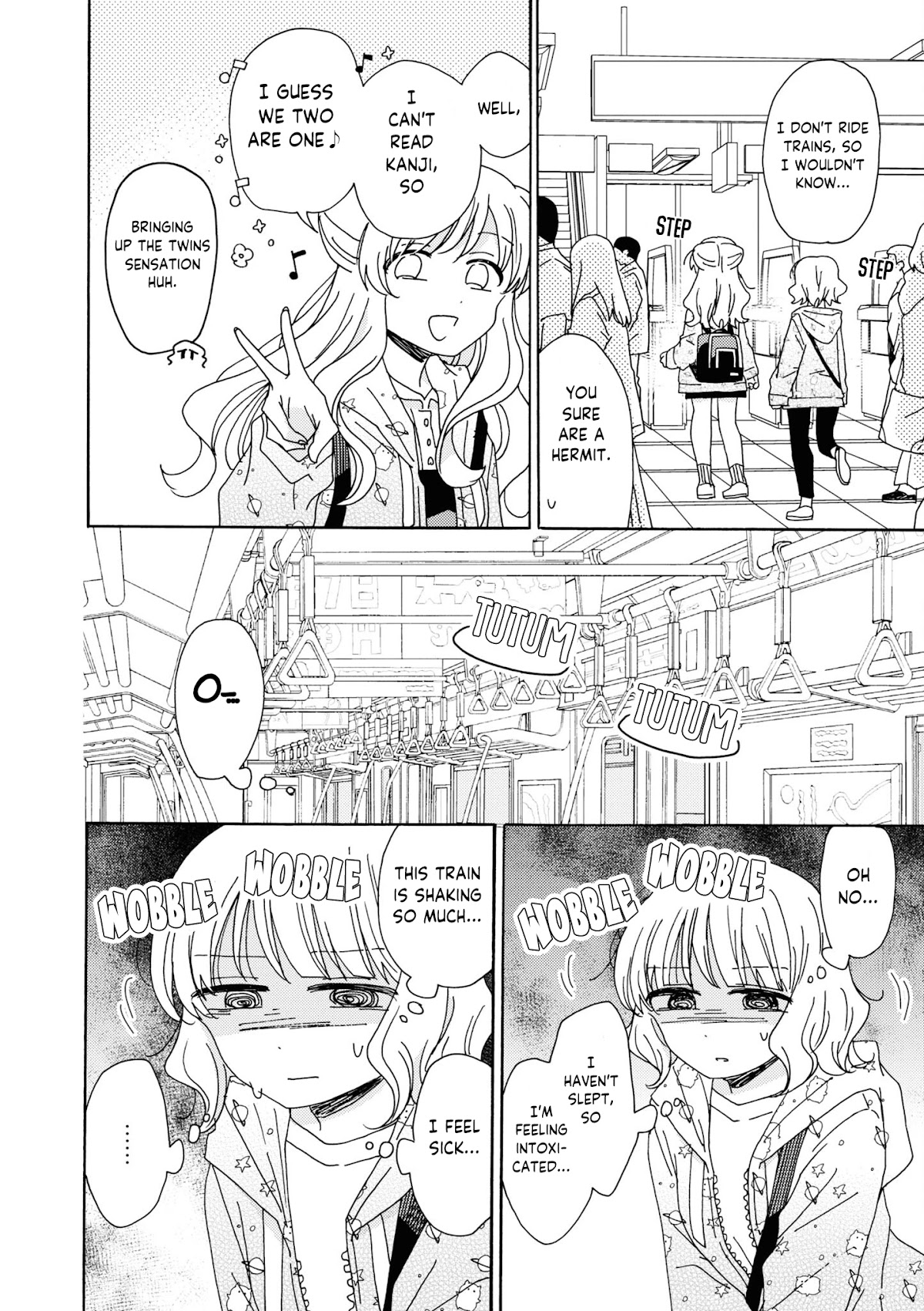 Kyou wa Mada Futsuu ni Narenai Chapter 13 page 4 - Chapter 13