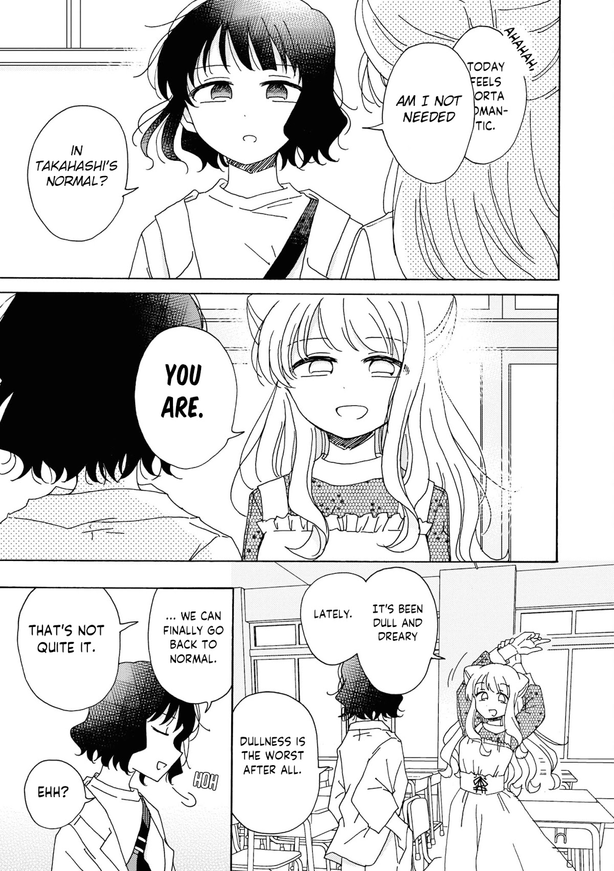 Kyou wa Mada Futsuu ni Narenai Chapter 17 page 5 - Chapter 17
