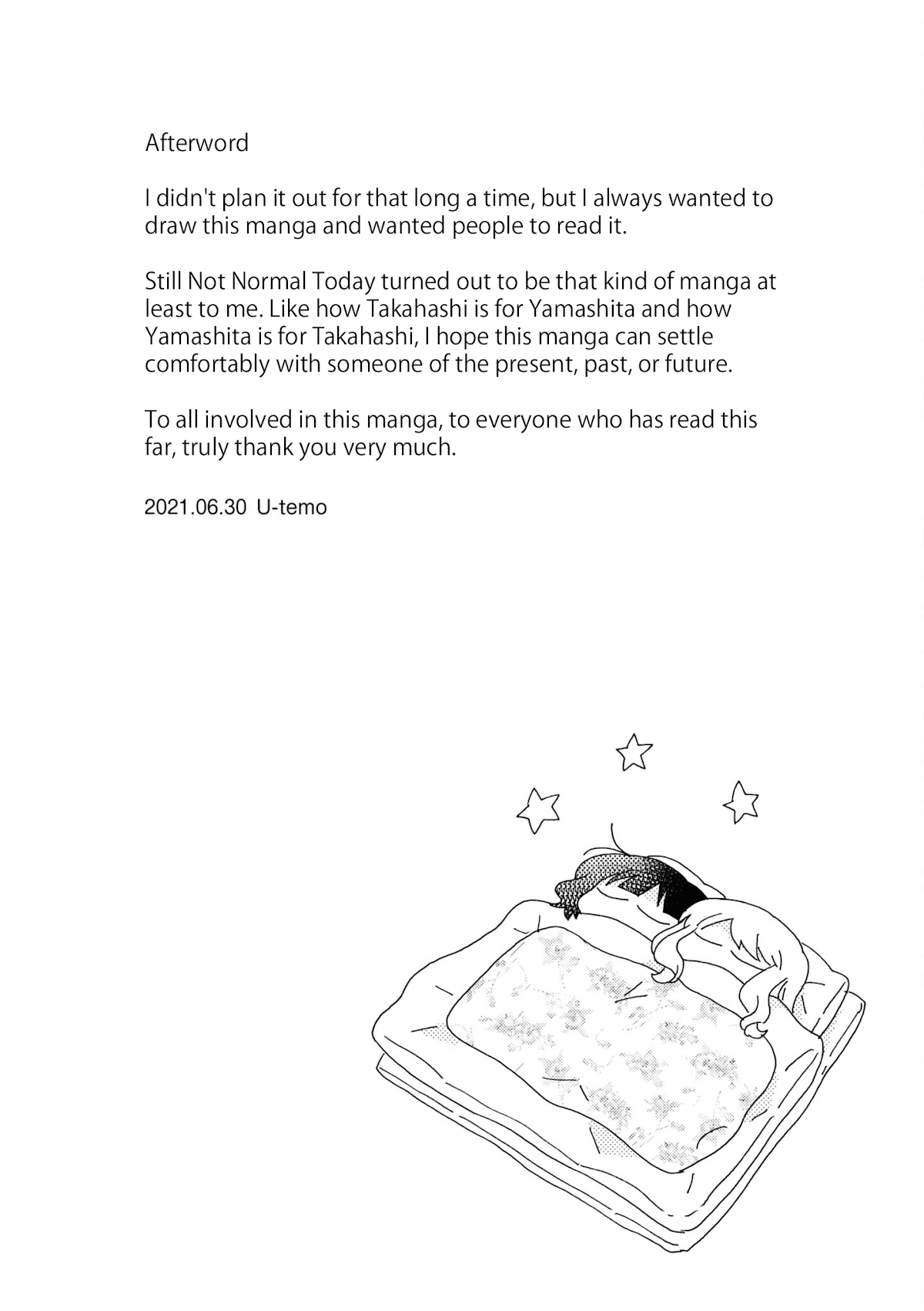 Kyou wa Mada Futsuu ni Narenai Chapter 18.1 page 10 - Chapter 18.1