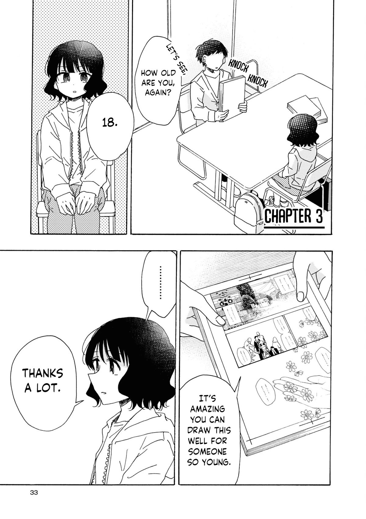 Kyou wa Mada Futsuu ni Narenai Chapter 3 page 1 - Chapter 3