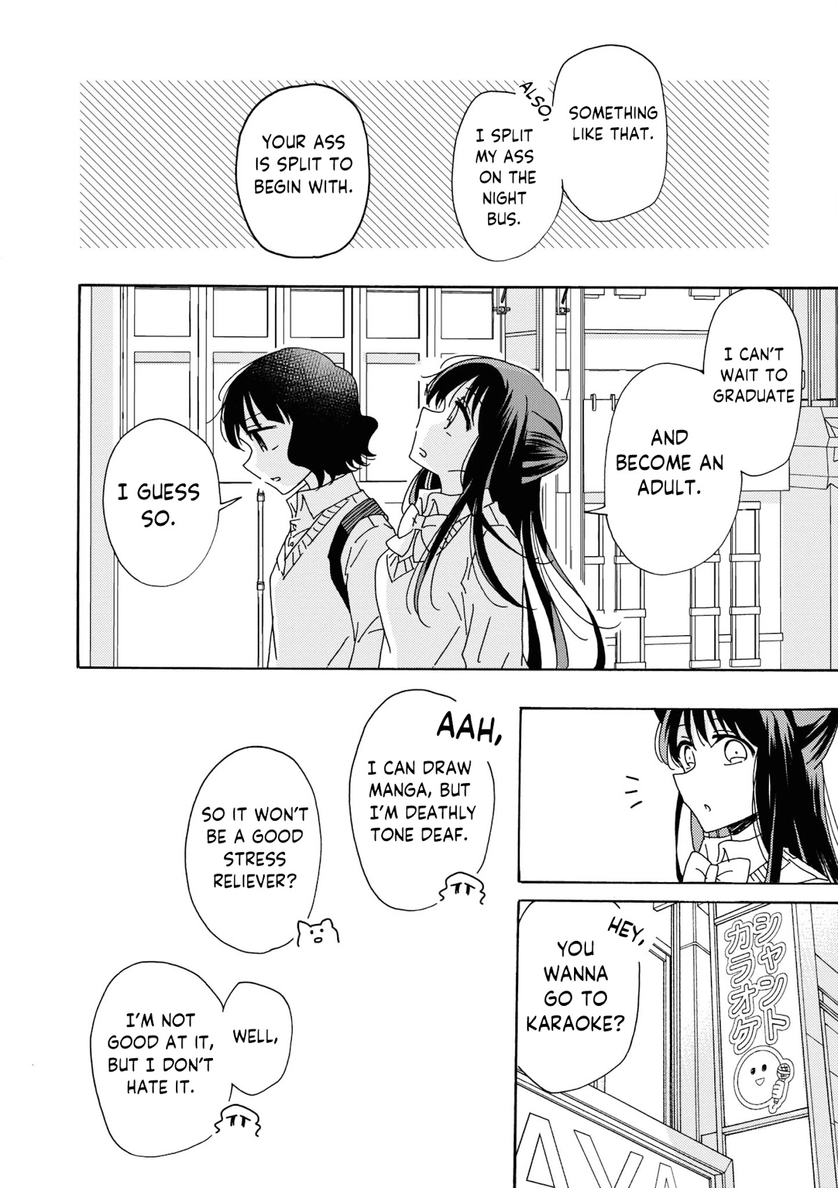 Kyou wa Mada Futsuu ni Narenai Chapter 3 page 10 - Chapter 3