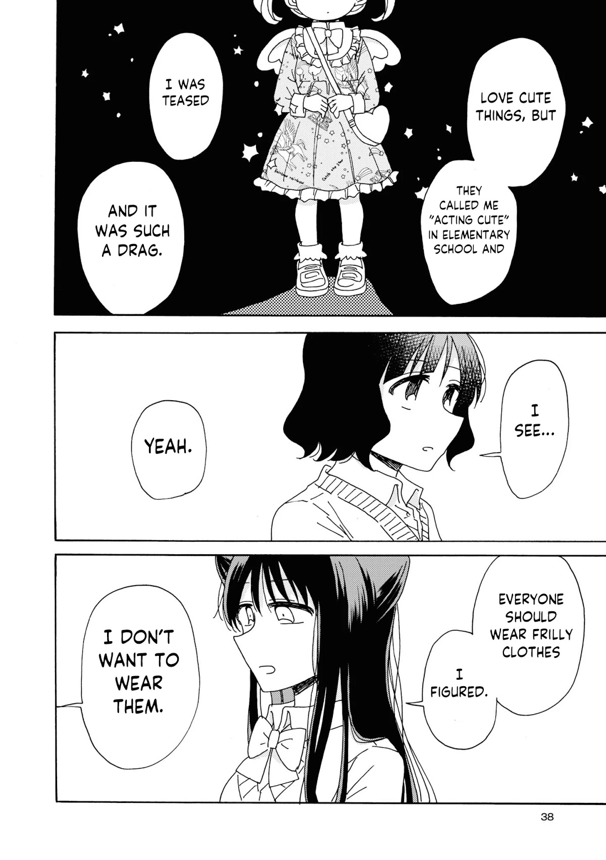 Kyou wa Mada Futsuu ni Narenai Chapter 3 page 6 - Chapter 3