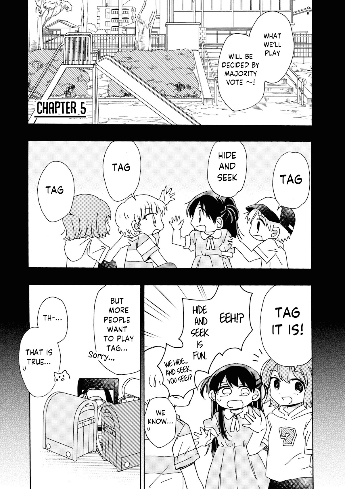 Kyou wa Mada Futsuu ni Narenai Chapter 5 page 1 - Chapter 5
