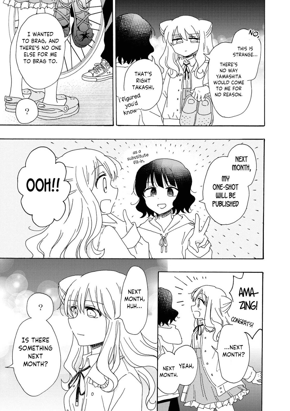 Kyou wa Mada Futsuu ni Narenai Chapter 8 page 5 - Chapter 8