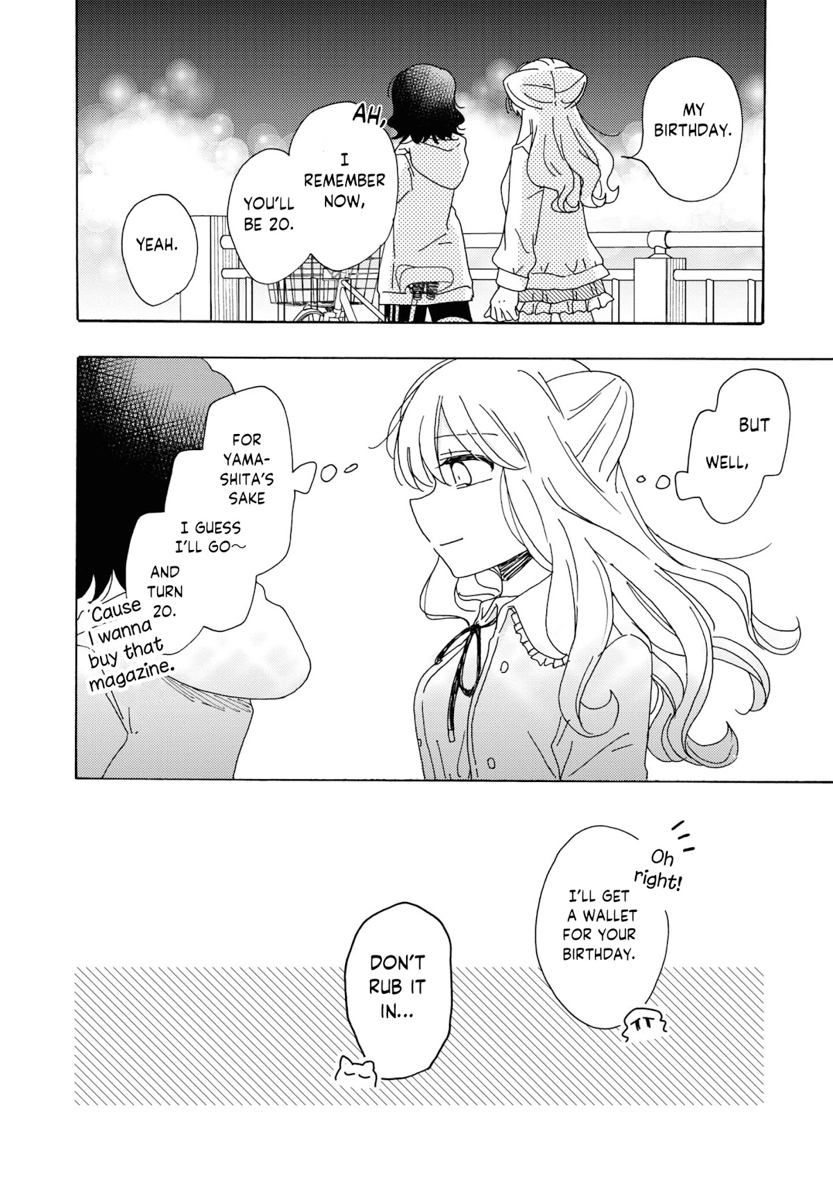 Kyou wa Mada Futsuu ni Narenai Chapter 8 page 6 - Chapter 8