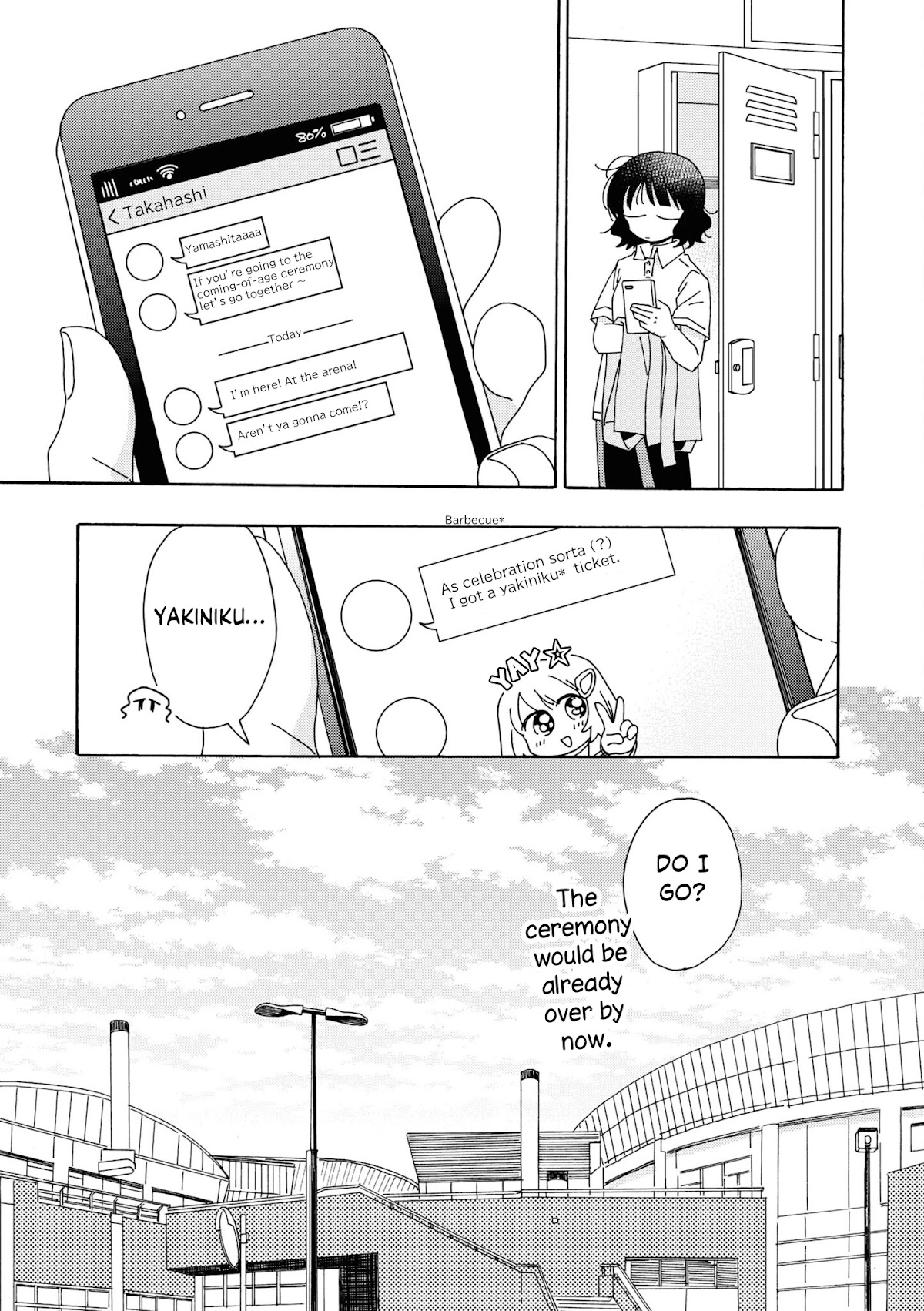 Kyou wa Mada Futsuu ni Narenai Chapter 9 page 3 - Chapter 9