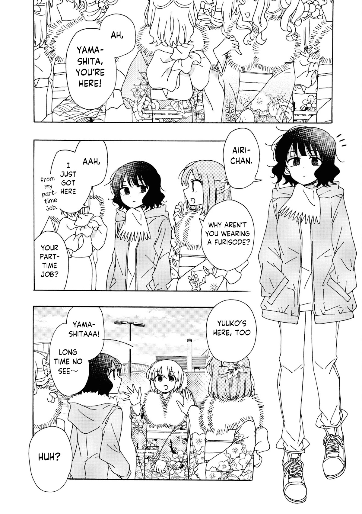Kyou wa Mada Futsuu ni Narenai Chapter 9 page 4 - Chapter 9