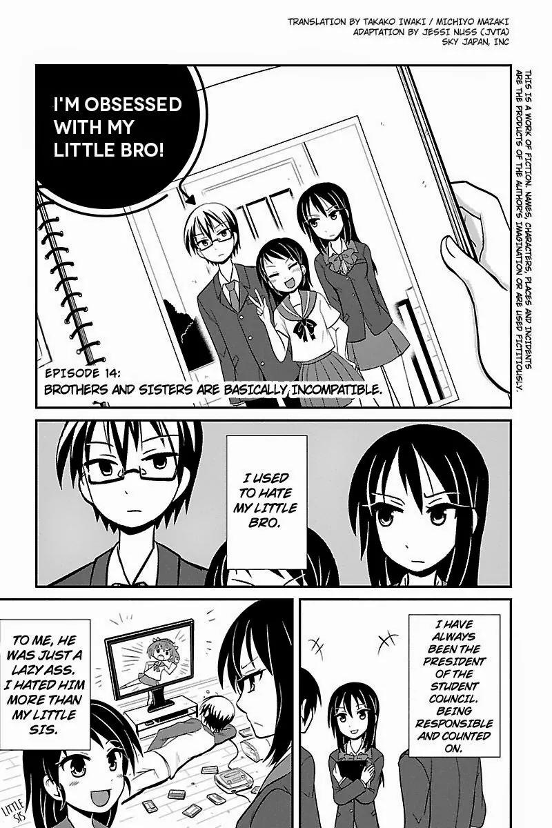 Kyoudai hodo Chikaku Tooimono wa Nai Chapter 14 page 1 - Chapter 14: Brothers and Sisters Are Basically Incompatible