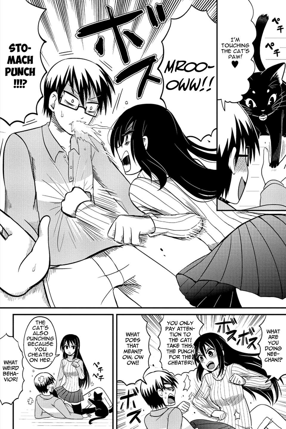Kyoudai hodo Chikaku Tooimono wa Nai Chapter 53 page 11 - Chapter 53: Cat Story (Part 1)