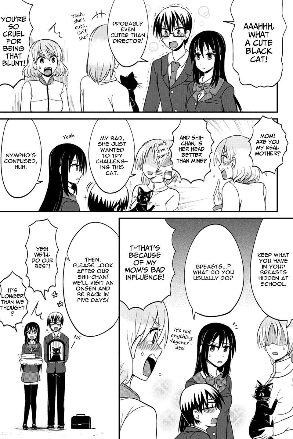 Kyoudai hodo Chikaku Tooimono wa Nai Chapter 53 page 8 - Chapter 53: Cat Story (Part 1)