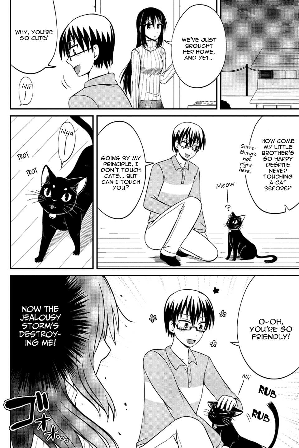 Kyoudai hodo Chikaku Tooimono wa Nai Chapter 53 page 9 - Chapter 53: Cat Story (Part 1)