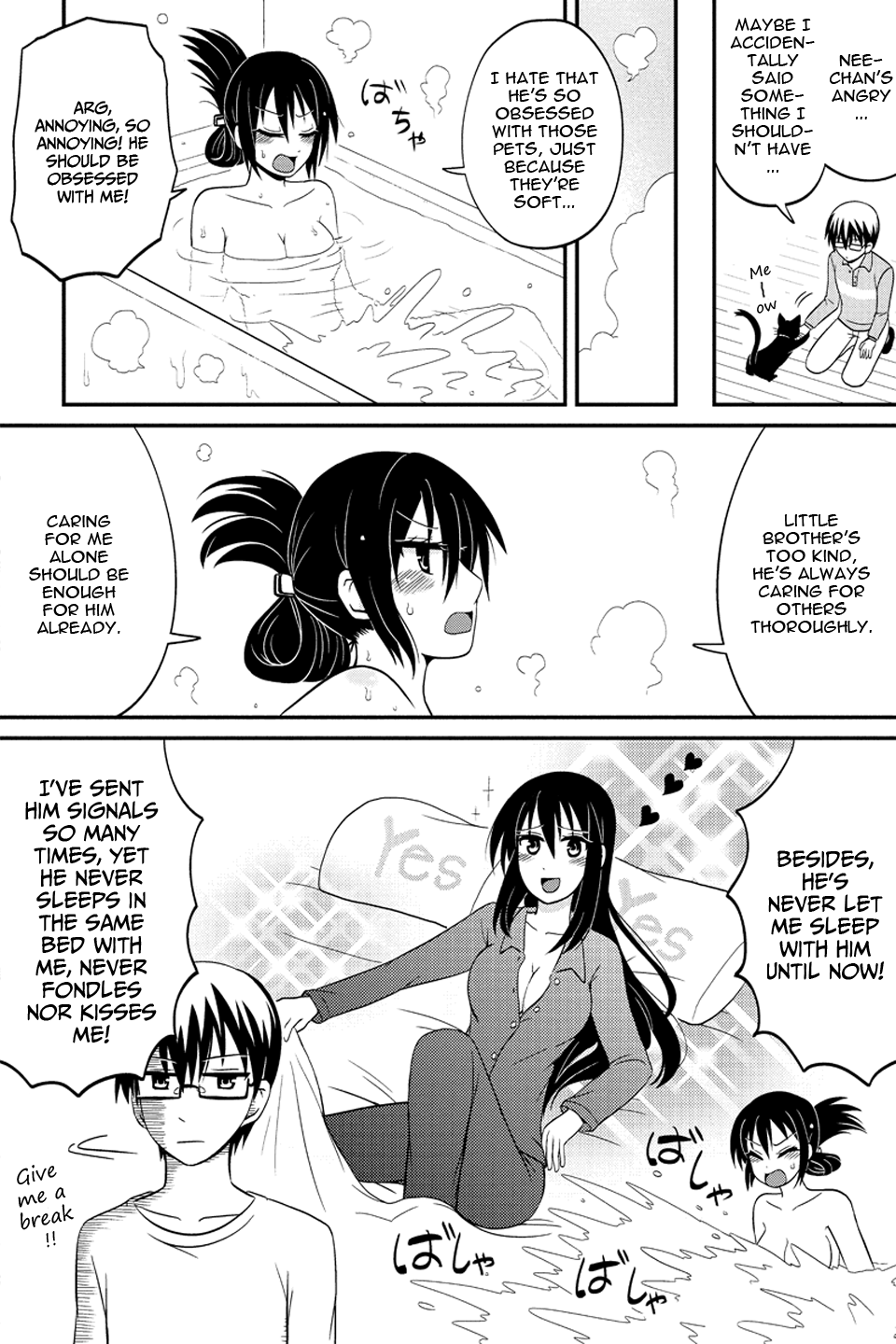 Kyoudai hodo Chikaku Tooimono wa Nai Chapter 54 page 5 - Chapter 54: Cat Story (Part 2)