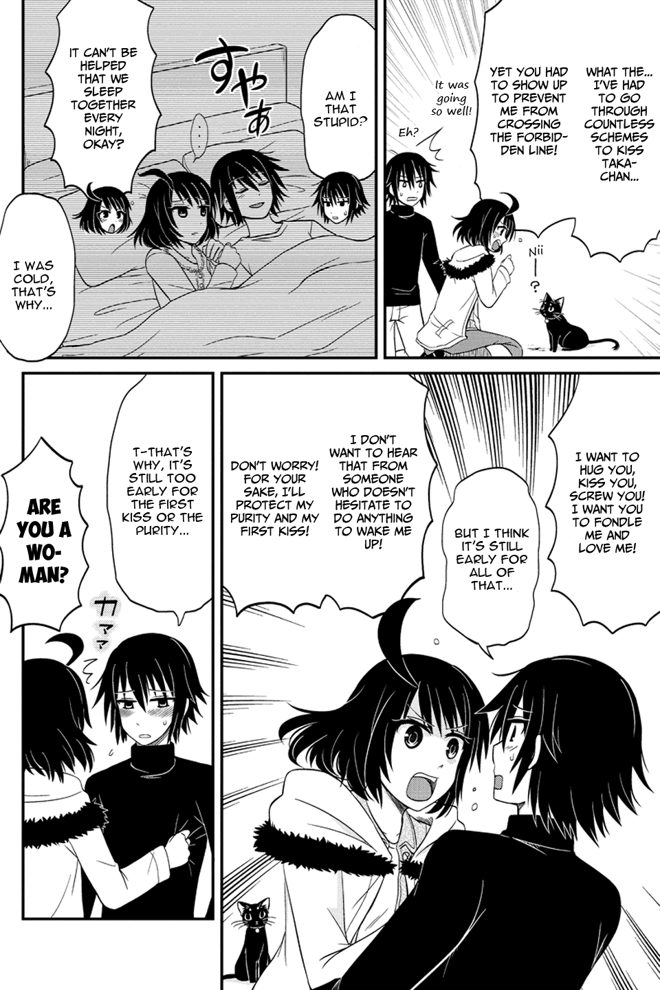 Kyoudai hodo Chikaku Tooimono wa Nai Chapter 55 page 5 - Chapter 55: Cat Story (Part 3)