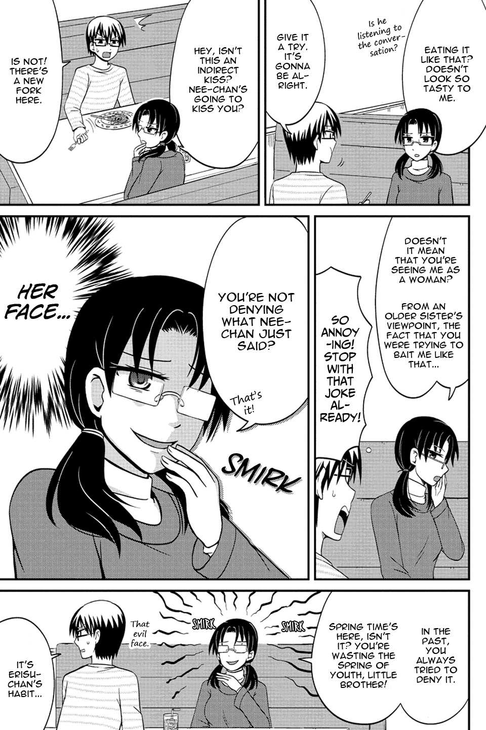 Kyoudai hodo Chikaku Tooimono wa Nai Chapter 56 page 8 - Chapter 56: Glasses & Glasses (Part 1)