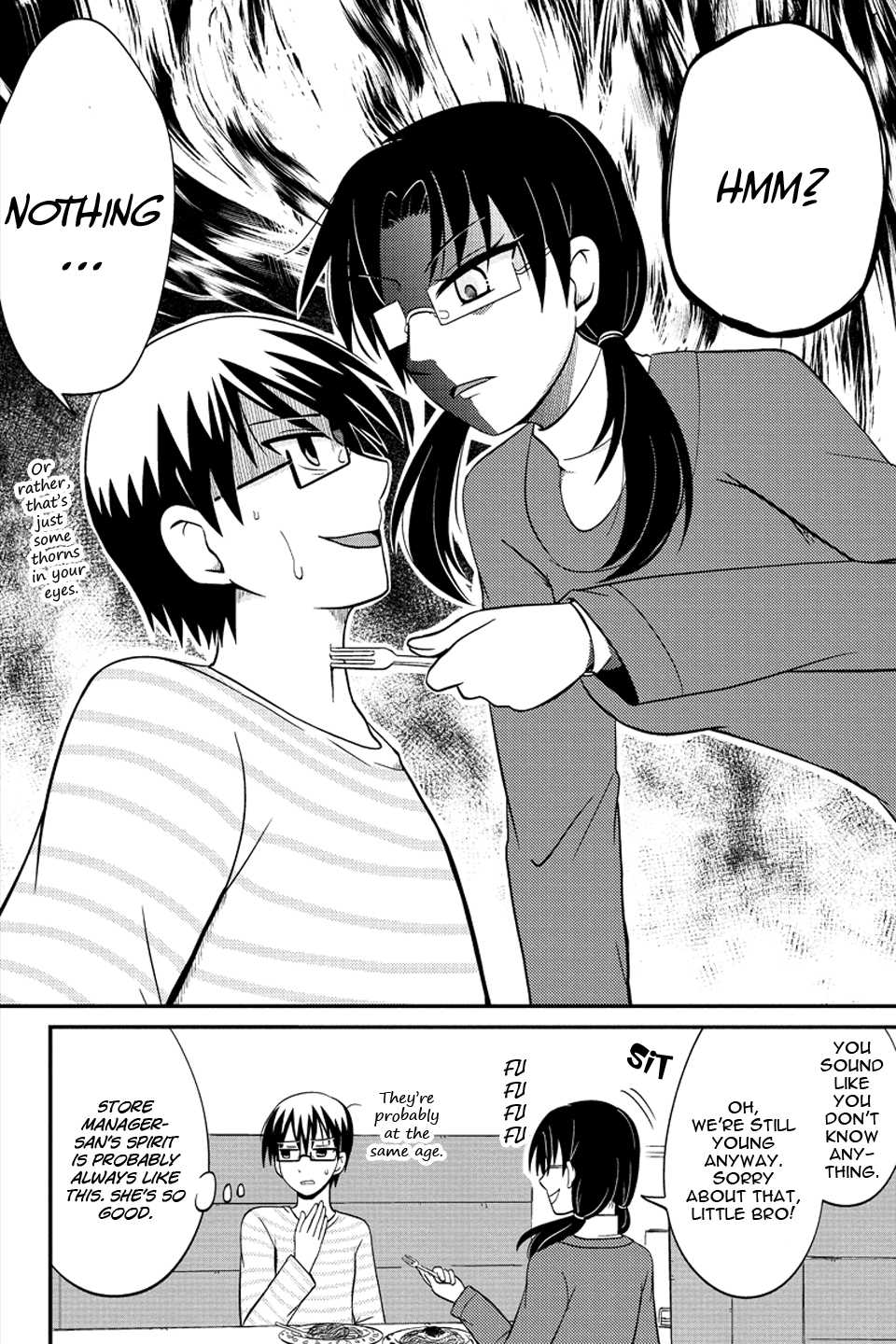 Kyoudai hodo Chikaku Tooimono wa Nai Chapter 56 page 9 - Chapter 56: Glasses & Glasses (Part 1)