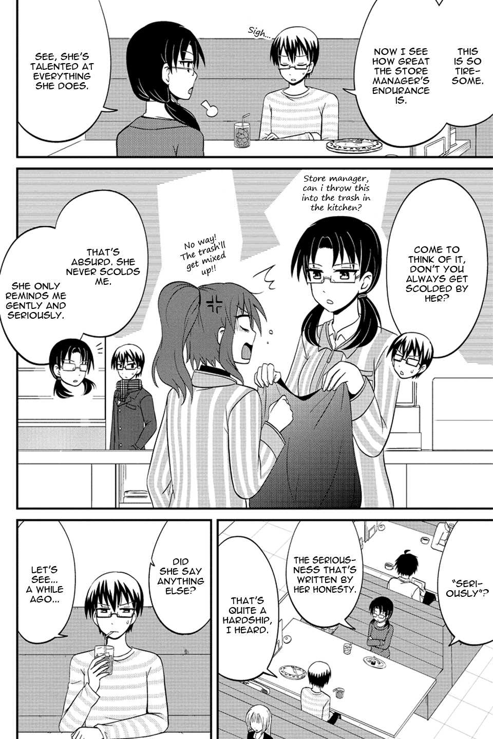 Kyoudai hodo Chikaku Tooimono wa Nai Chapter 57 page 5 - Chapter 57: Glasses & Glasses (Part 2)