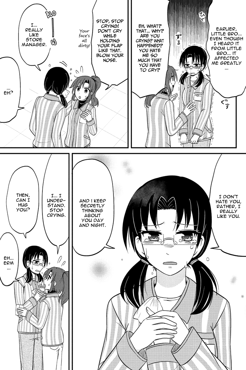 Kyoudai hodo Chikaku Tooimono wa Nai Chapter 58 page 4 - Chapter 58: Glasses & Glasses (Part 3)