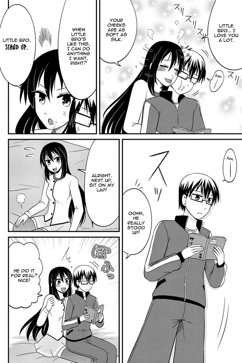 Kyoudai hodo Chikaku Tooimono wa Nai Chapter 59 page 5 - Chapter 59: Quiet Reading