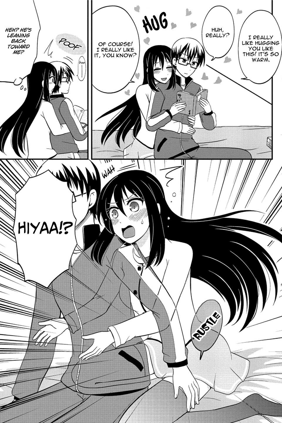Kyoudai hodo Chikaku Tooimono wa Nai Chapter 59 page 6 - Chapter 59: Quiet Reading