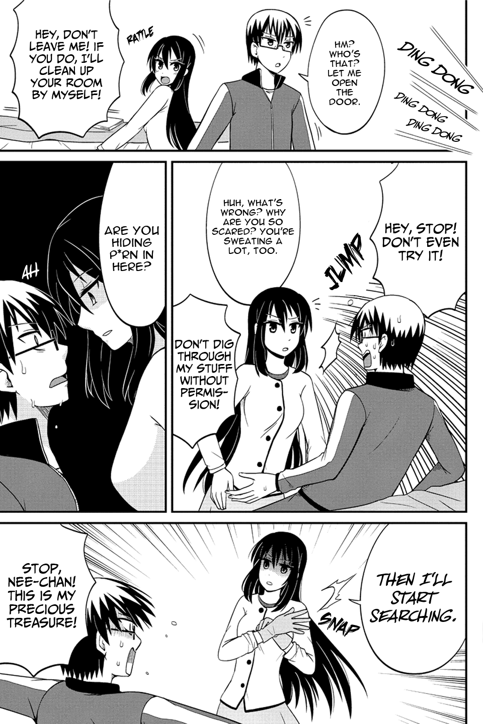Kyoudai hodo Chikaku Tooimono wa Nai Chapter 59 page 8 - Chapter 59: Quiet Reading