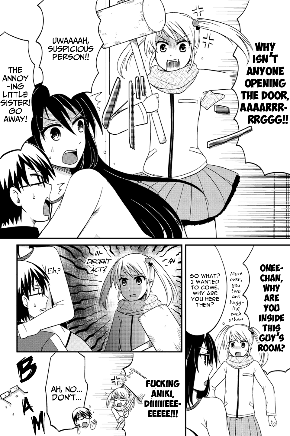 Kyoudai hodo Chikaku Tooimono wa Nai Chapter 59 page 9 - Chapter 59: Quiet Reading