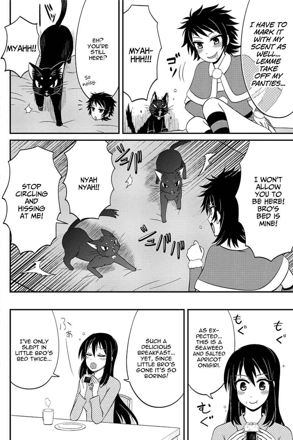 Kyoudai hodo Chikaku Tooimono wa Nai Chapter 60 page 5 - Chapter 60: The girl under the bed (Nothing scary here) (Part 1)