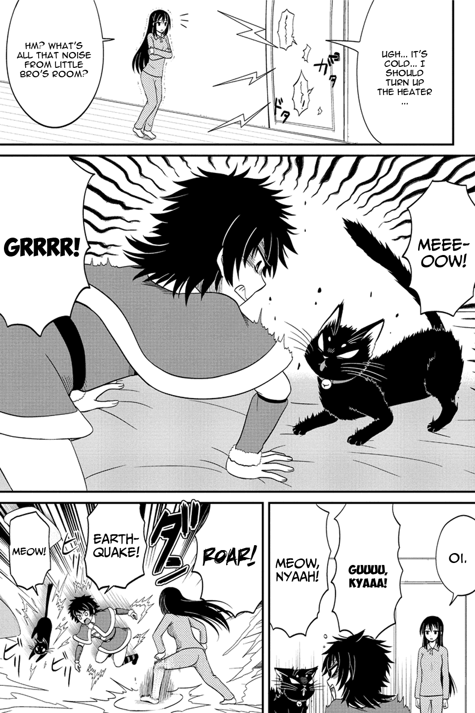 Kyoudai hodo Chikaku Tooimono wa Nai Chapter 60 page 6 - Chapter 60: The girl under the bed (Nothing scary here) (Part 1)