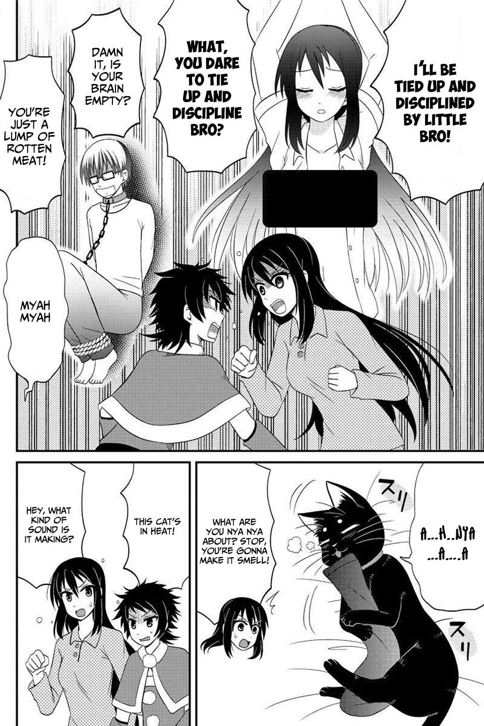 Kyoudai hodo Chikaku Tooimono wa Nai Chapter 61 page 7 - Chapter 61: The girl under the bed (Nothing scary here) (Part 2)