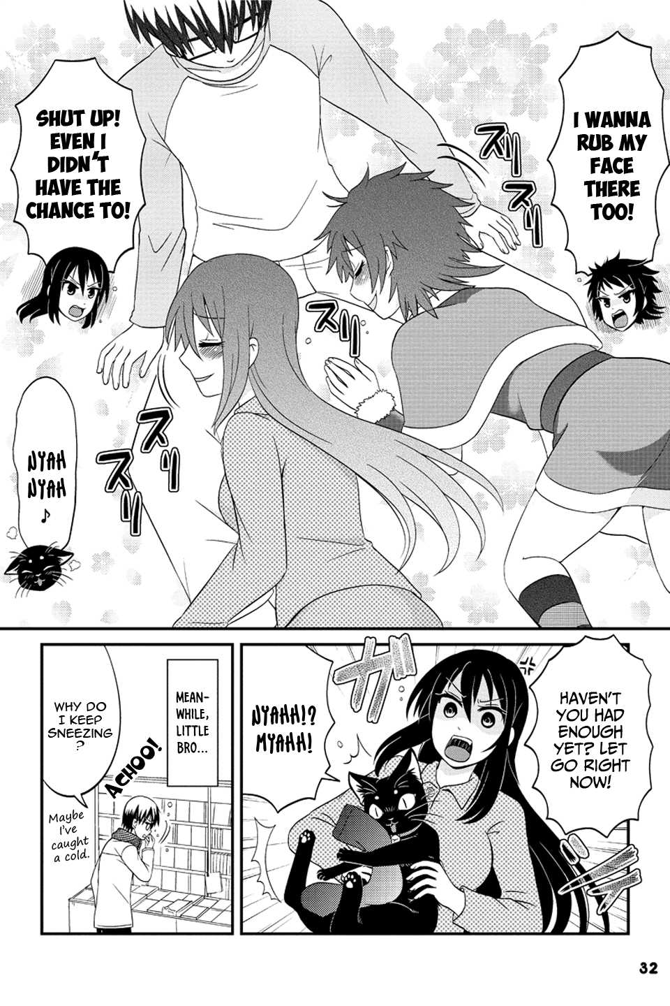 Kyoudai hodo Chikaku Tooimono wa Nai Chapter 61 page 9 - Chapter 61: The girl under the bed (Nothing scary here) (Part 2)